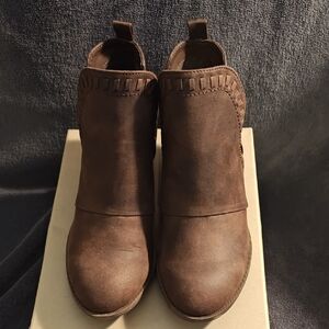 Rock & Candy Dark Brown Ankle Booties